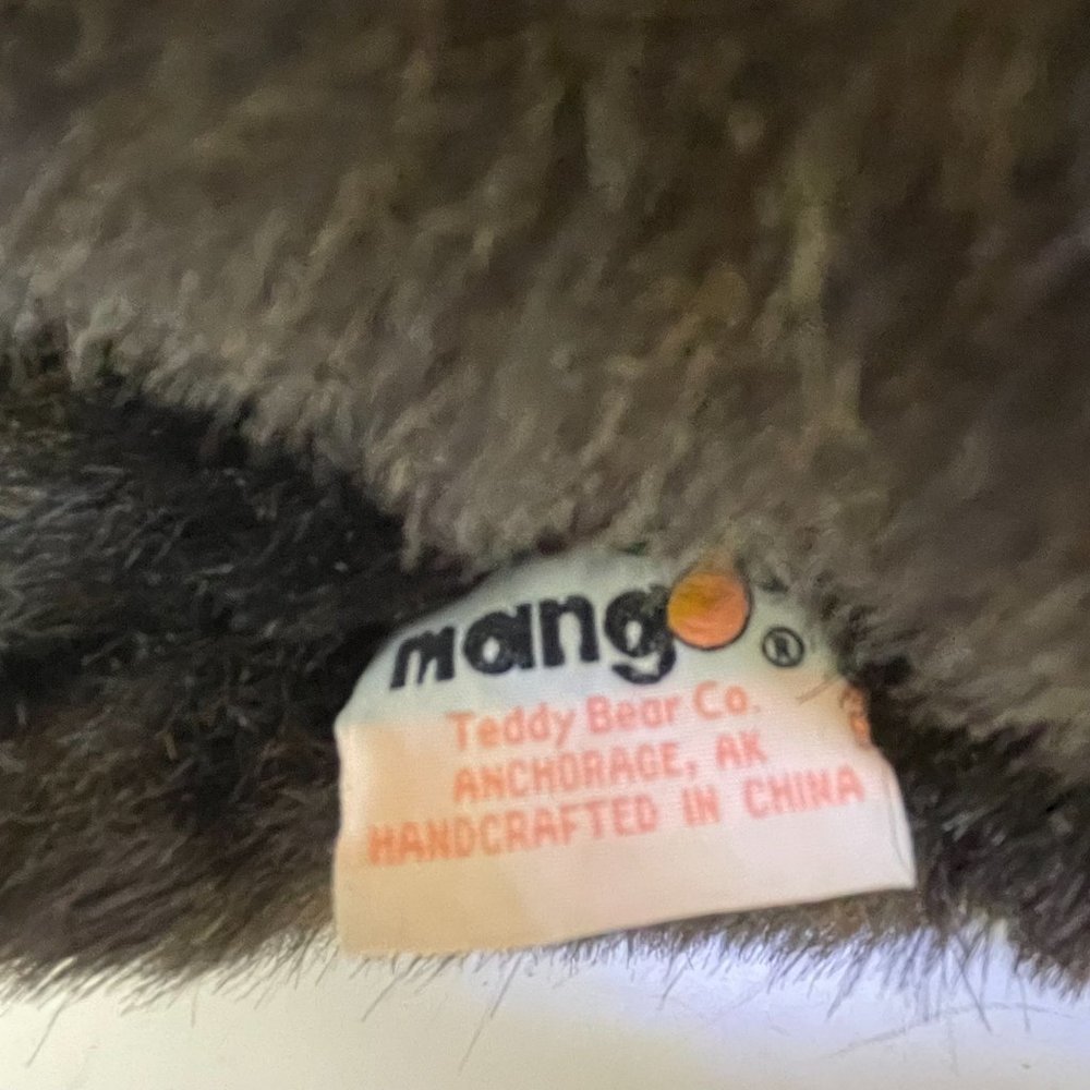 Vintage MANGO Peek-A-Boo Pals Magnetic Teddy Bear Stuffed Animal Plush Toy - Picture 7 of 7